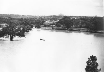 Flooded Area Near Fort Worth Zoo May 1949
Flooded Area Near Fort Worth Zoo, Photograph, n.d.; digital image, (http://texashistory.unt.edu/ark:/67531/metapth27974/ : accessed June 17, 2013), University of North Texas Libraries, The Portal to Texas History, http://texashistory.unt.edu; crediting Tarrant County College NE, Heritage Room, Fort Worth, Texas.
