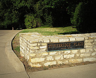 Stonebridge Place, off Mistletoe Drive, 2013
Photo by Jim Peipert
