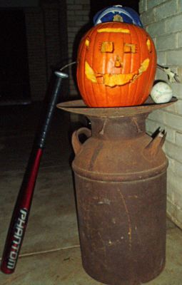 Porch display, Halloween 2006
