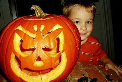 Boy named Gavin, Halloween 2006
