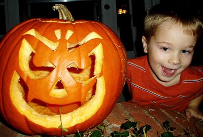 Boy named Gavin, Halloween 2006
