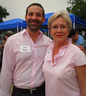 J.D. Angle and Gaye Reed, 2013 
Photo by Jim Peipert
