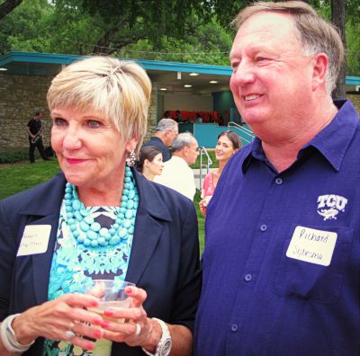 Mayor Betsy Price and Richard Sybesma, 2013 
Photo by Jim Peipert
