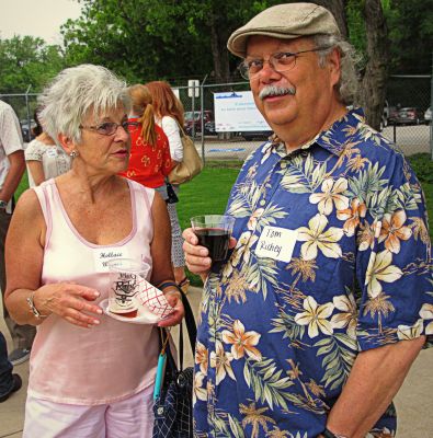 Hollace Weiner and Tom Richey, 2013 
Photo by Jim Peipert
